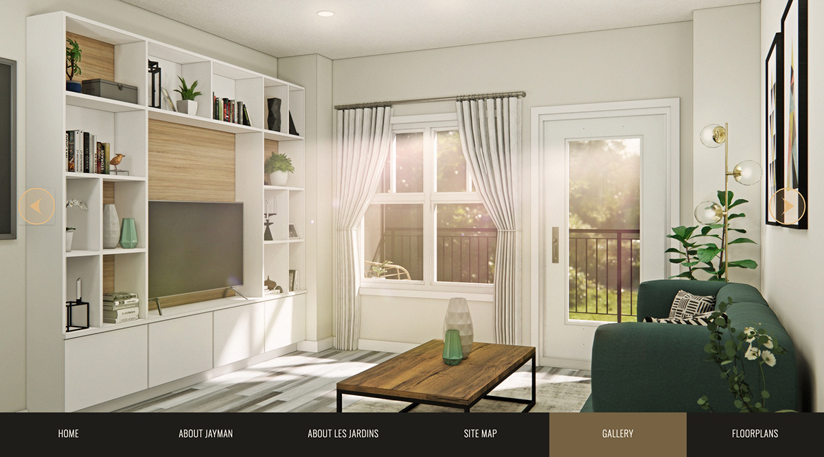 Home builder custom software developer - touchscreen interface for show home